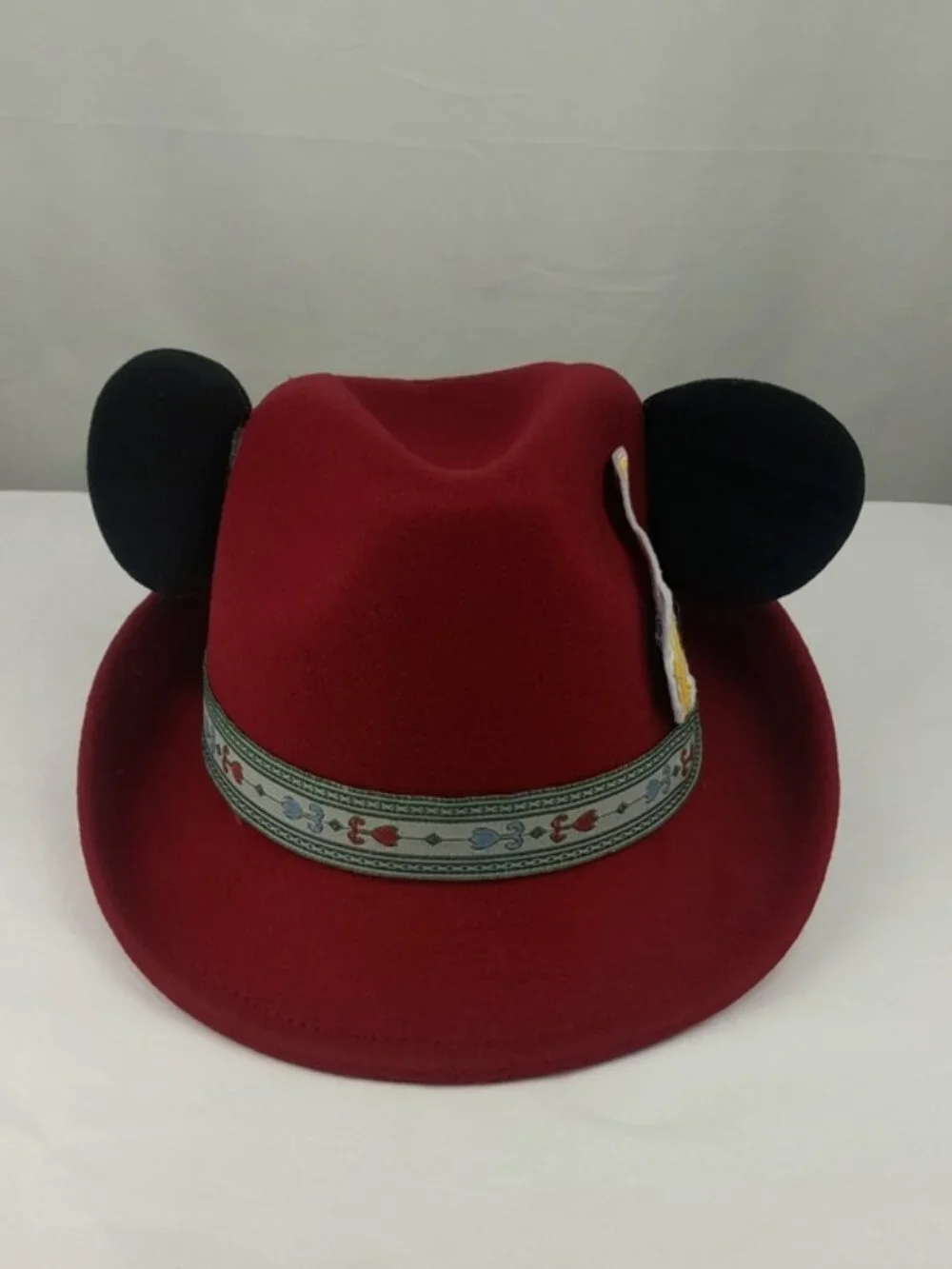 Disney Mickey Mouse Matterhorn Fedora Hat with Ears